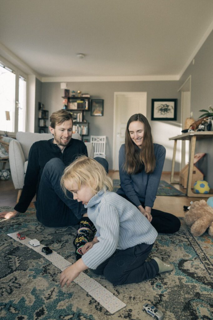 familjefotografering hemma Lund
